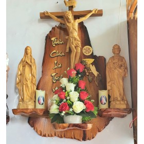 Bộ gỗ hương tượng 40cm pơmu