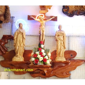 Bộ gõ đỏ (hình mây) - tượng 60