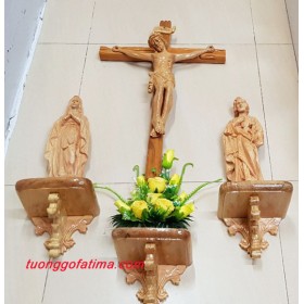 Bộ 3 tượng pơmu 40